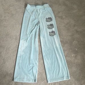 Forever 21 Hello Kitty Velvet Pants